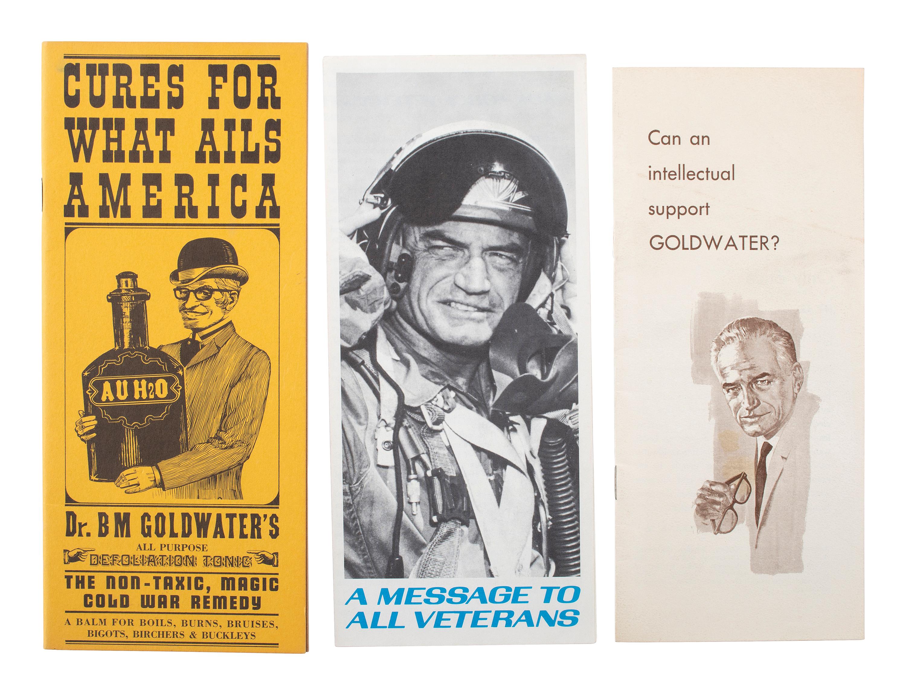 [POLITICS]. Massive group of campaign and presidential ephemera, 2nd half of the 20th century.