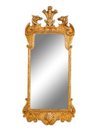 A George I Style Giltwood Mirror