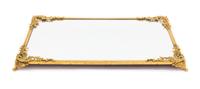 A Rococo Style Gilt Metal Table Plateau Width 25 1/2 x depth 15 3/8 inches. — LATE 19TH/EARLY 20TH CENTURY