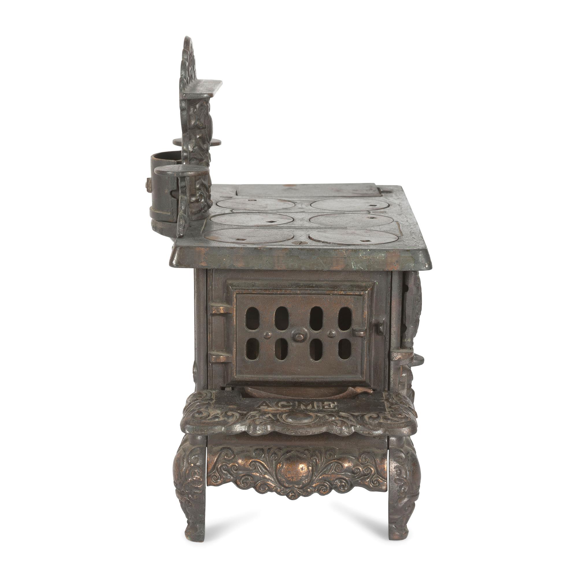 A Cast Iron Acme Child's Stove