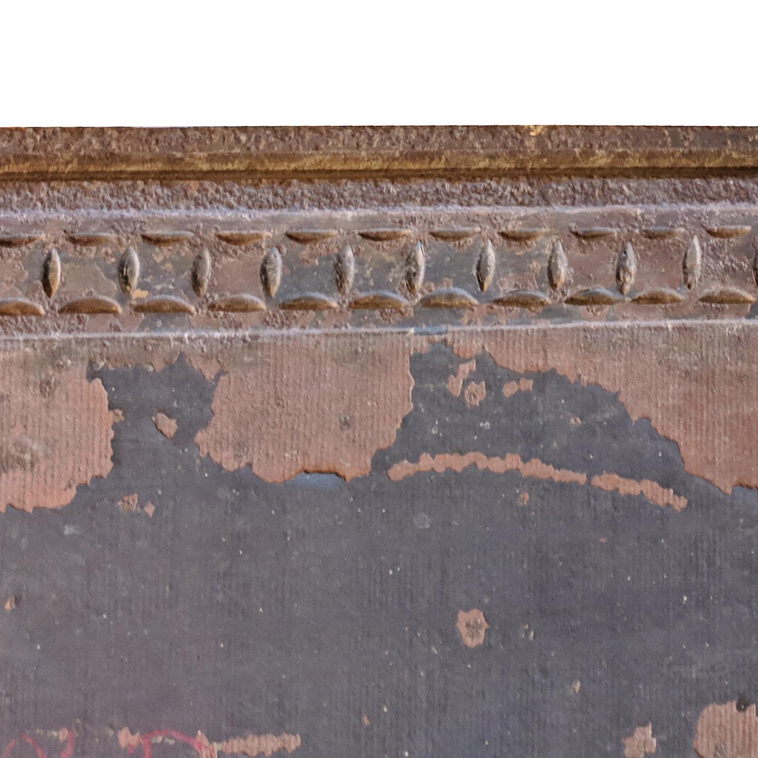 A Louis Sullivan Designed Elevator Door Kick Plate from the Chicago Stock Exchange 40.5" W x 1" D x 9.5" H — United States, 1893