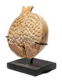 A Western Greek Terracotta Pomegranate