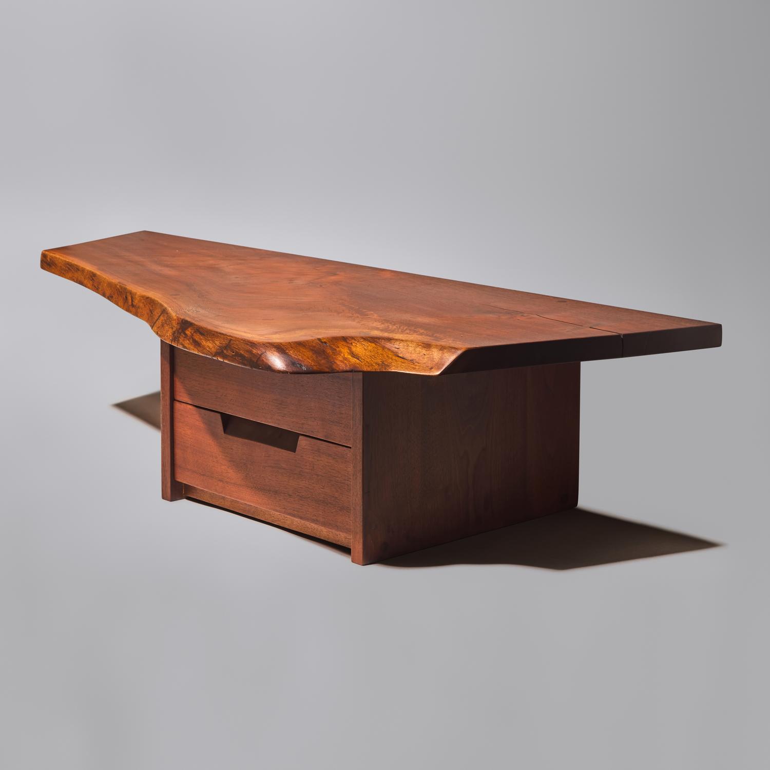 Hanging shelf with drawers, 1965