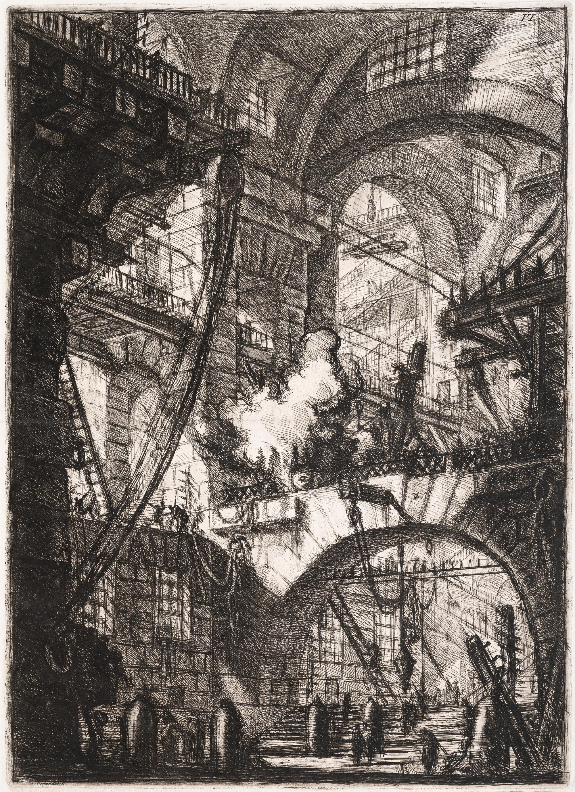 Carceri d'Invenzione (the complete set of 16), 1761