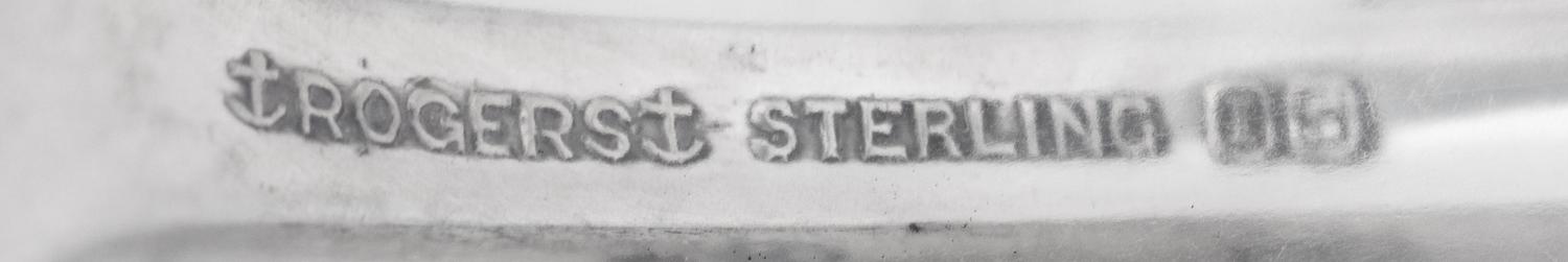 An American Silver Child's Place Setting, Roger's
