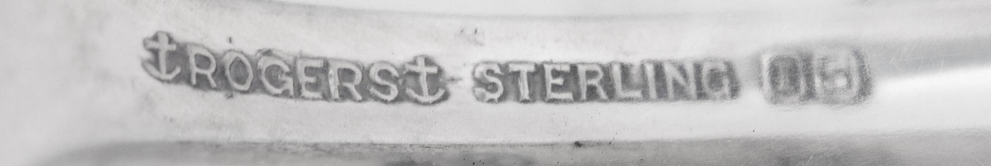 An American Silver Child's Place Setting, Roger's