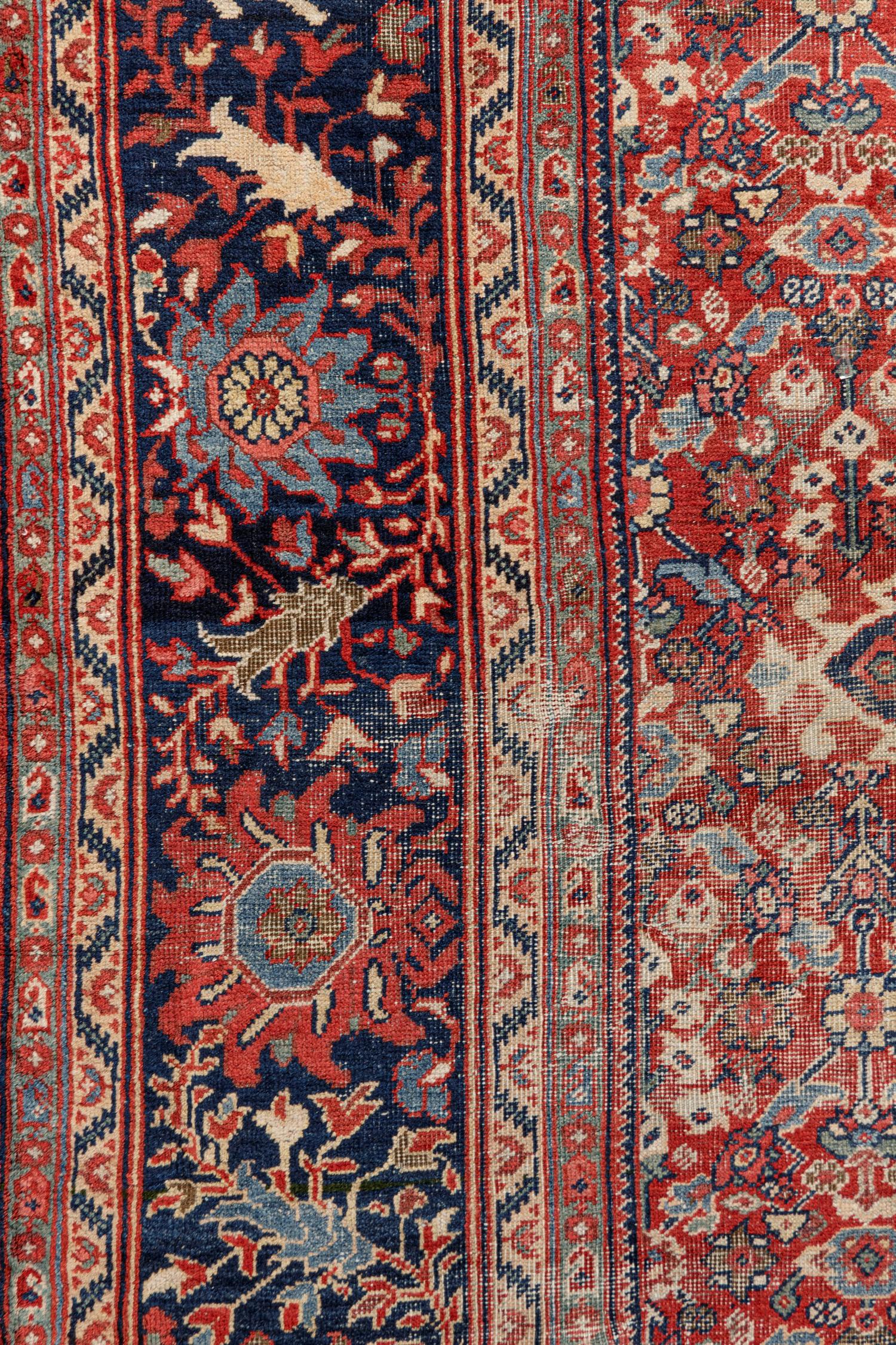 A Mahal Wool Rug