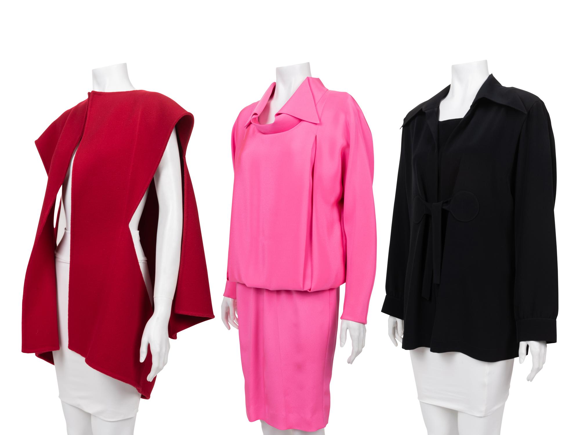 Five Pierre Cardin Haute Couture Pieces, 1980-2000s