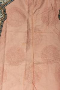 A Chinese Peach Ground Silk Lady's Robe