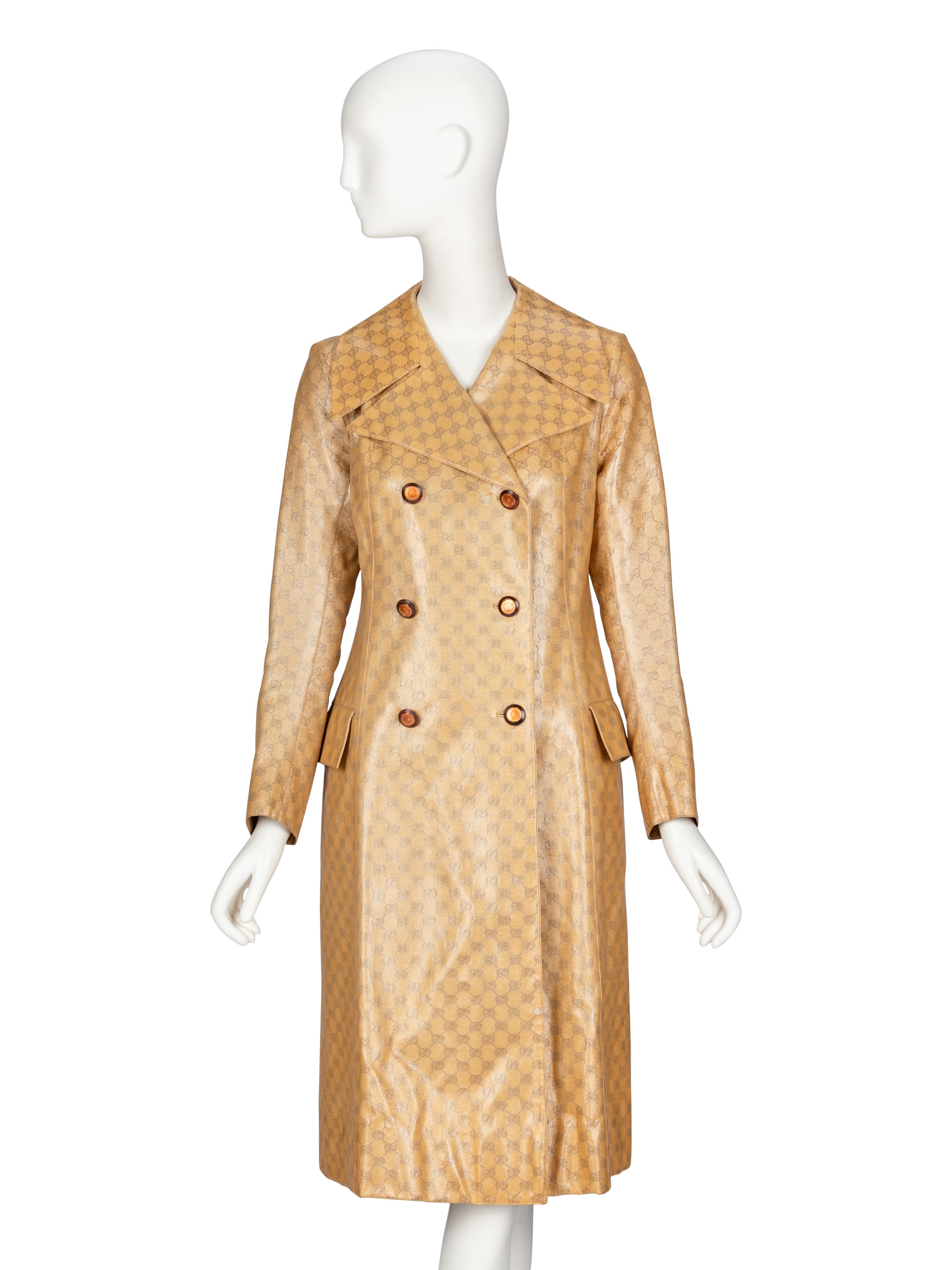 Gucci, Monogram Raincoat, 1970's