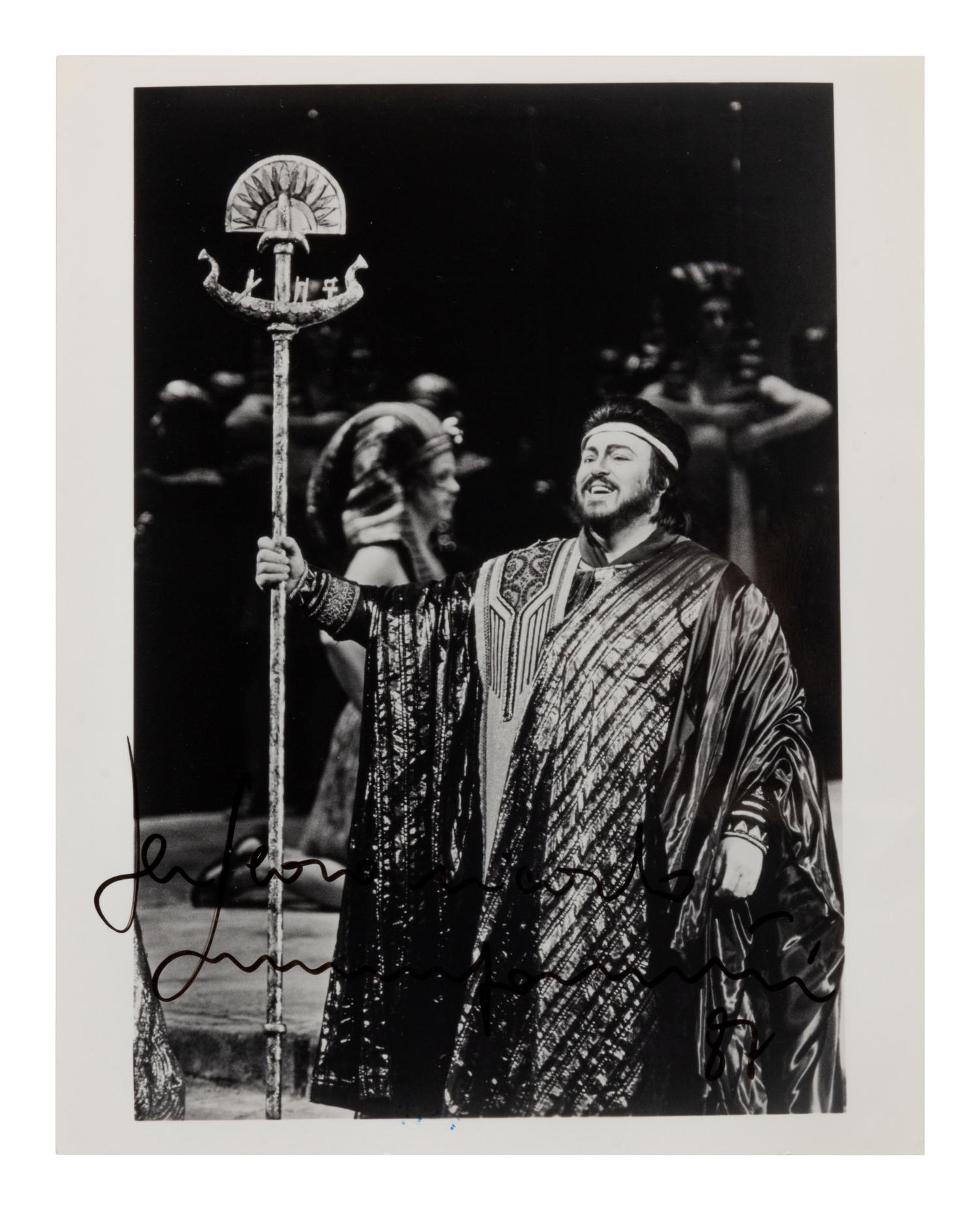 A Group of 6 Signed Photographs of Opera Singers from the 1970s-1990s