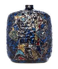 An Italian Ceramic Vase Height 16 1/2 inches. — MARCELLO FANTONI, 1959