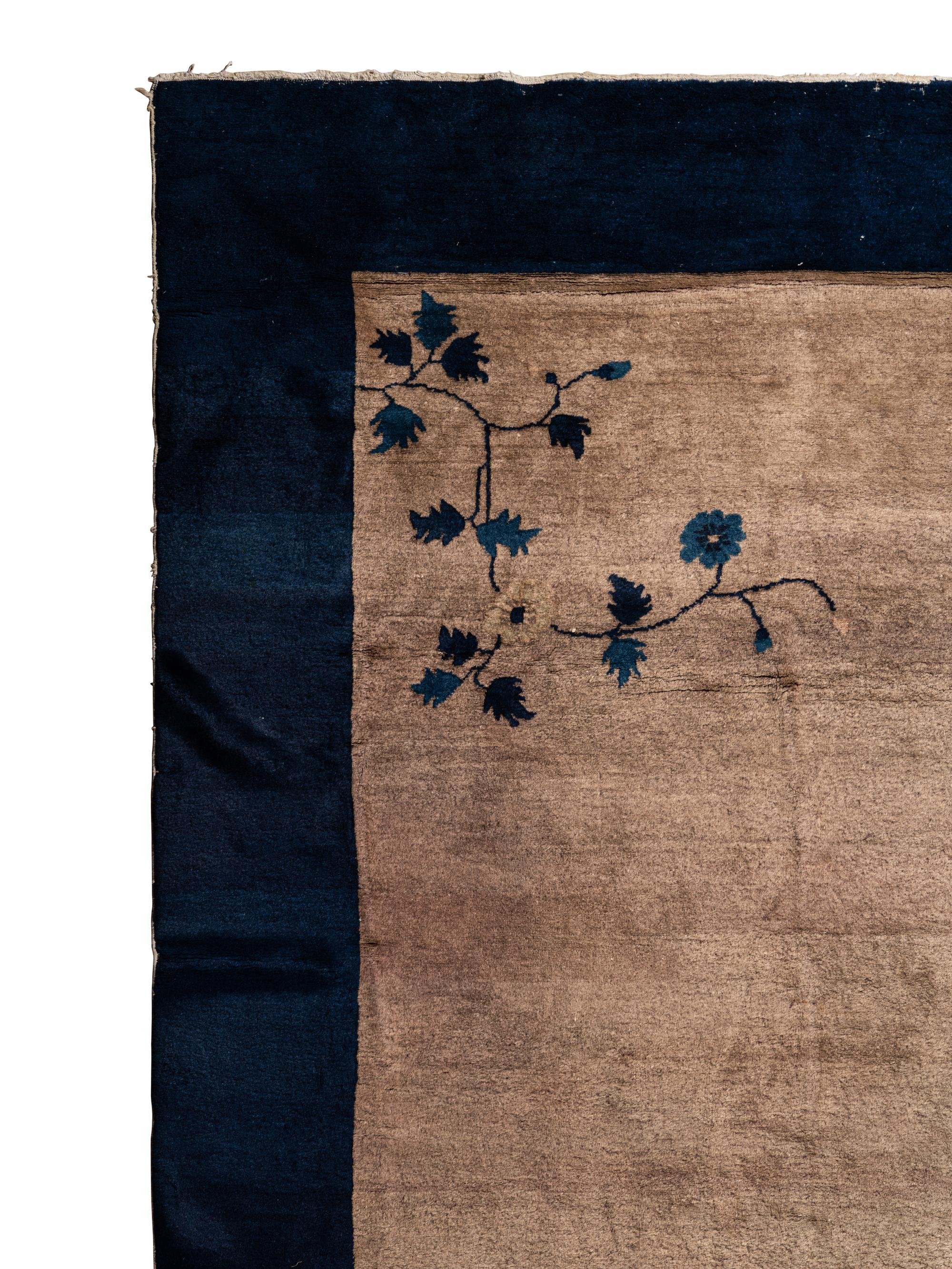 A Chinese 'Fette' Art Deco Wool Rug