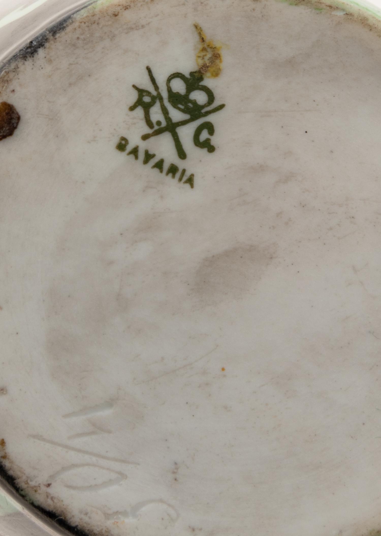 A Bavarian Porcelain Vase
