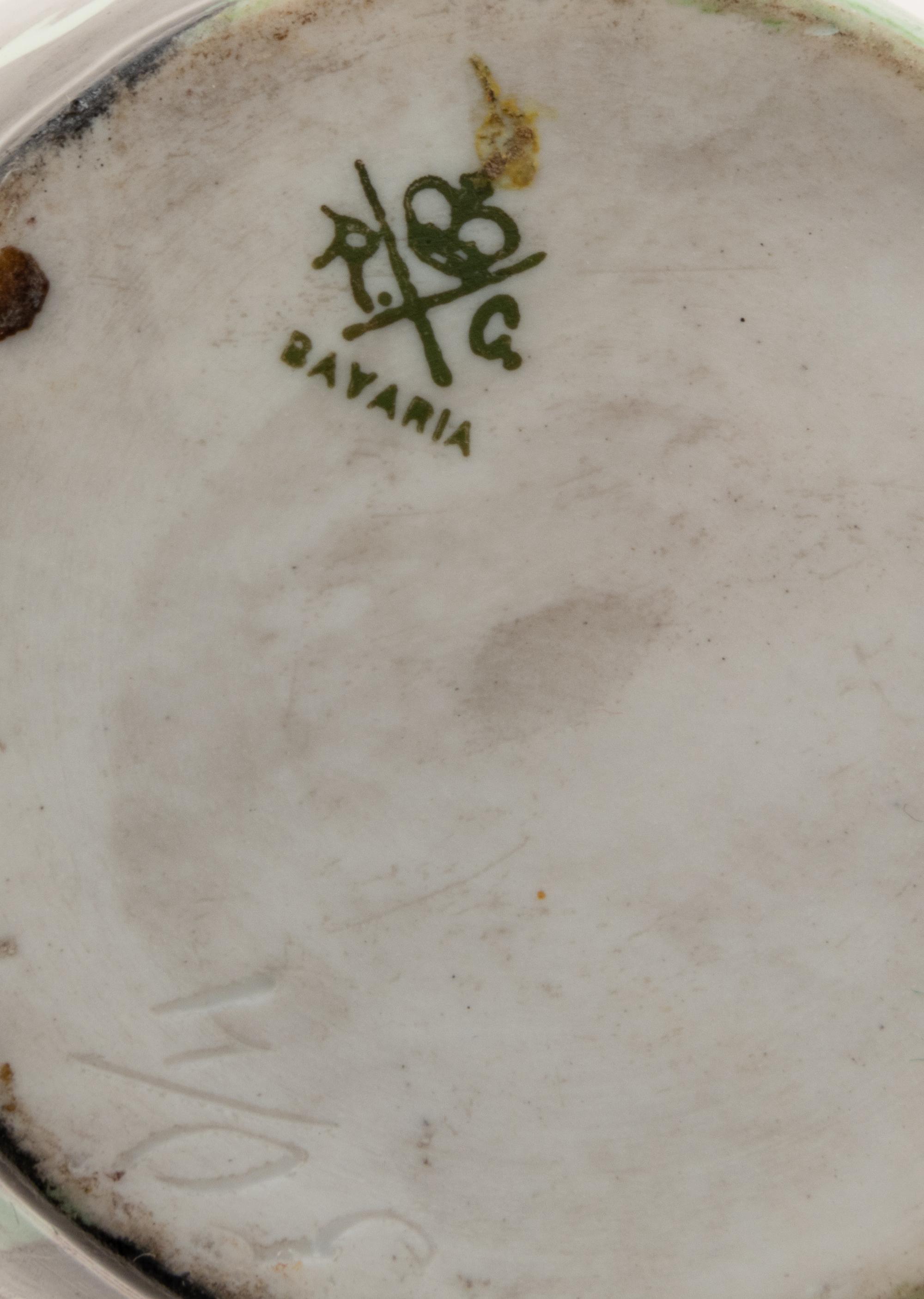A Bavarian Porcelain Vase