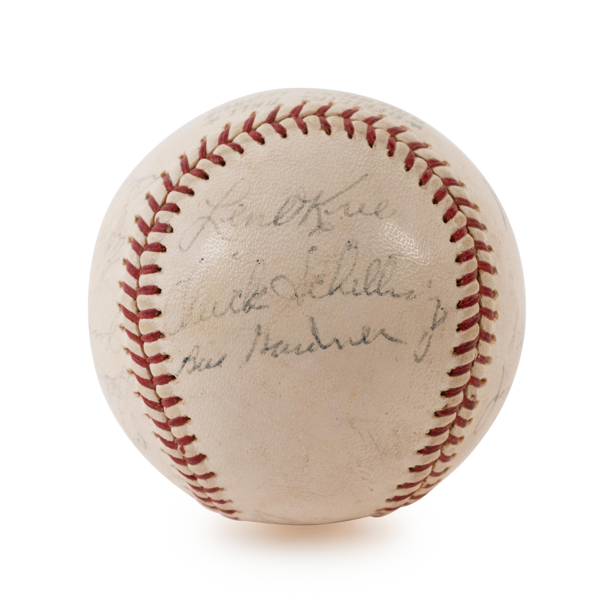 A 1965 Boston Red Sox Team Signed Autograph Baseball (BAS Beckett Authentication Services Certified),