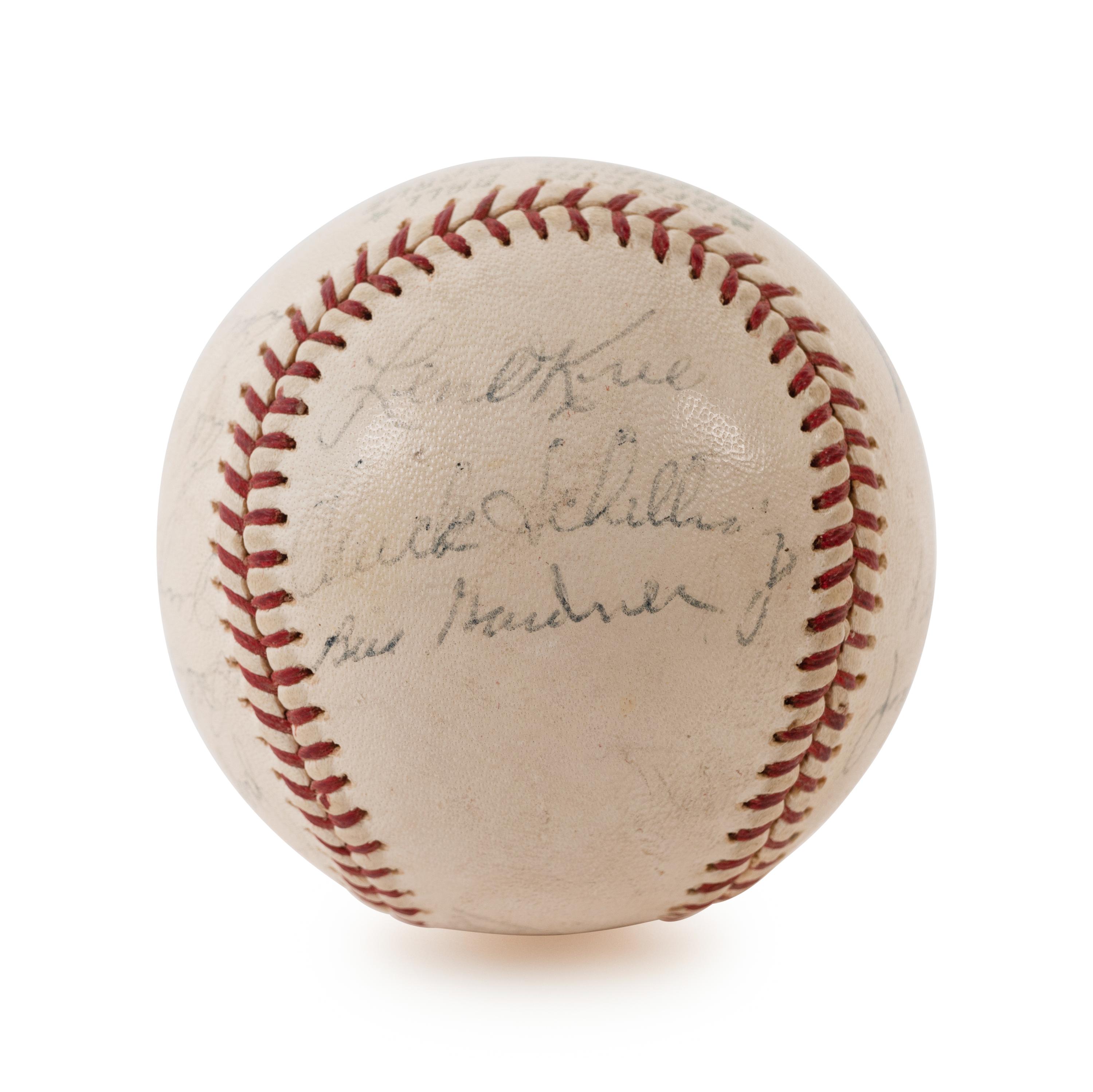 A 1965 Boston Red Sox Team Signed Autograph Baseball (BAS Beckett Authentication Services Certified),