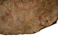 Northern Plains Painted Buffalo Robe