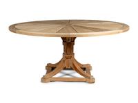 A Teak Outdoor Dining Table