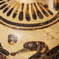 A Corinthian Black-Figured Aryballos