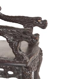 A Group of Chinese Export Rosewood Furniture