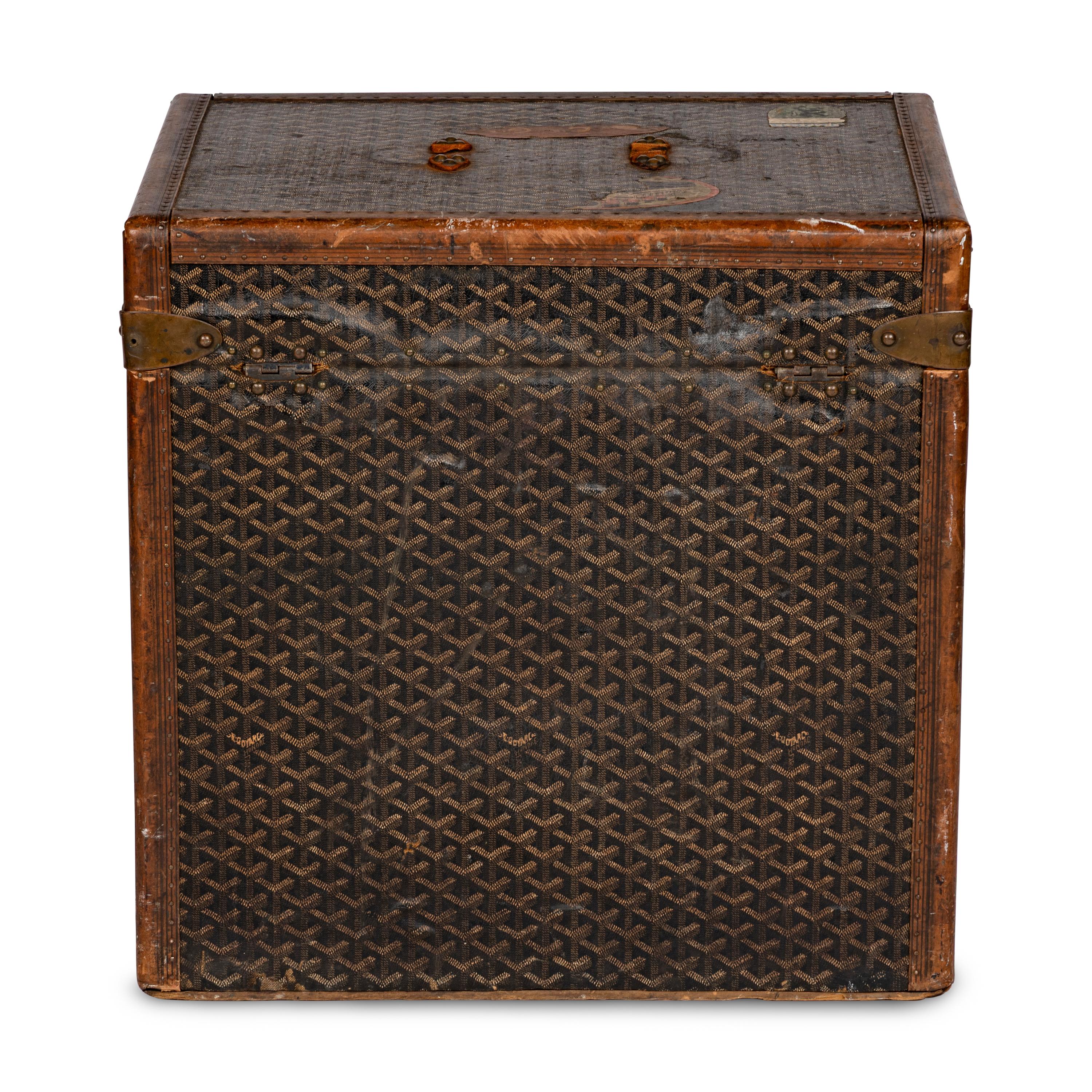 Goyard, Antique Hat Trunk
