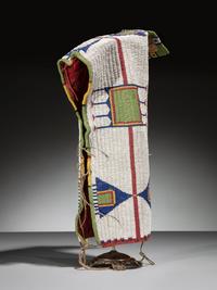 Central Plains Beaded Hide Cradle