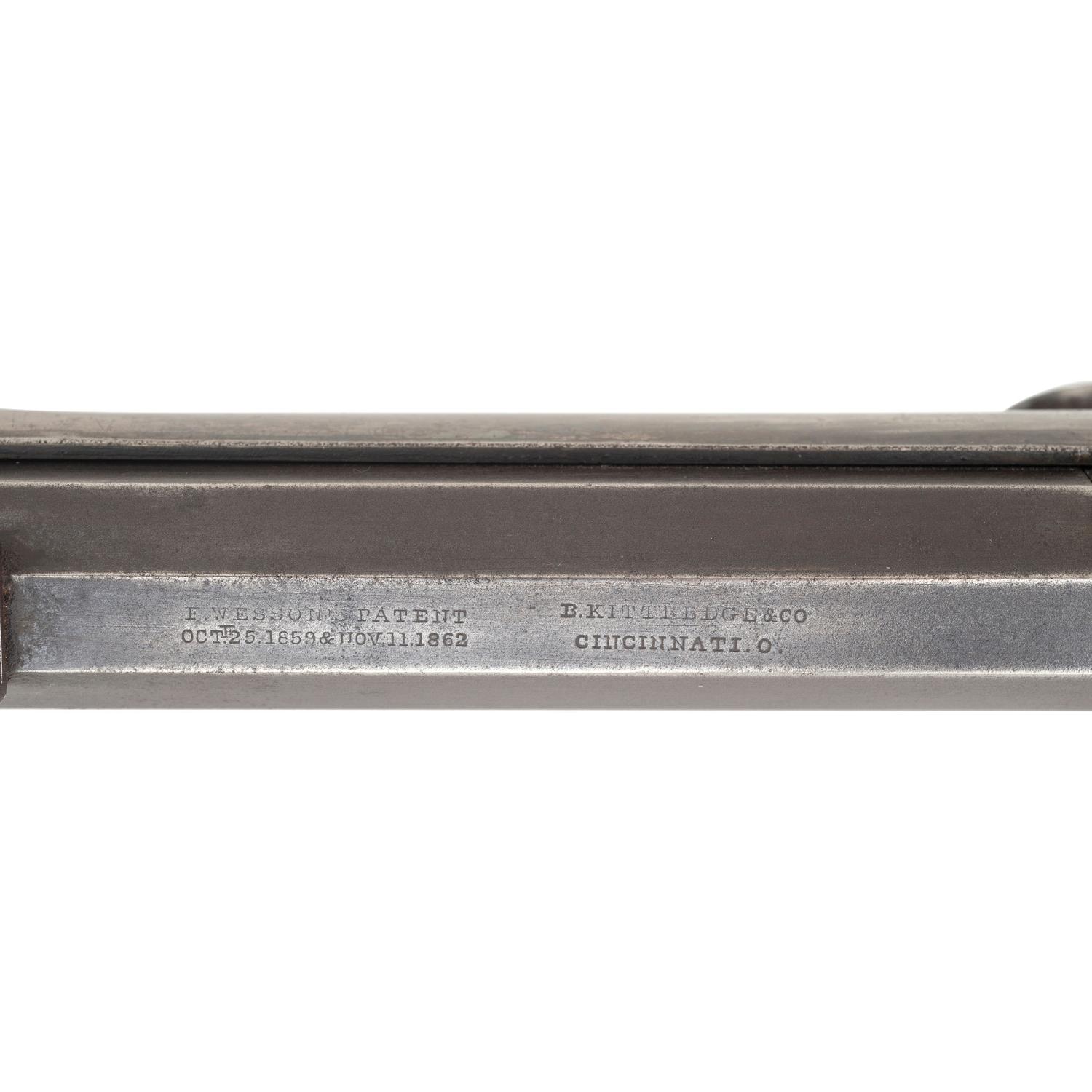Kittredge & Co Marked Wesson Two Trigger Military Style Rifle