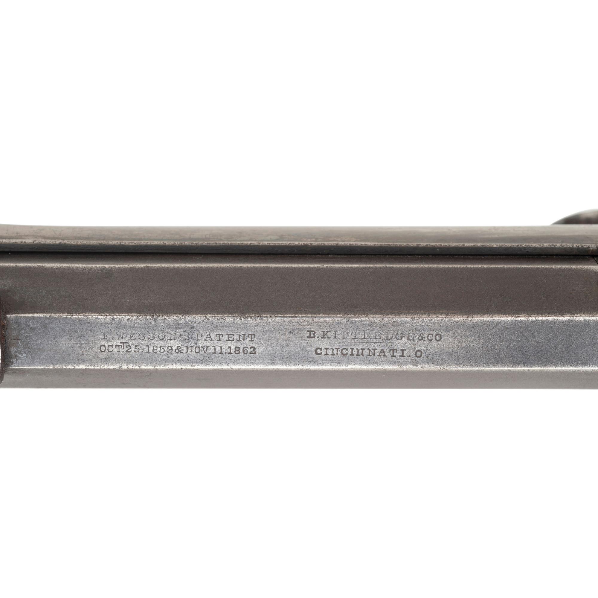 Kittredge & Co Marked Wesson Two Trigger Military Style Rifle