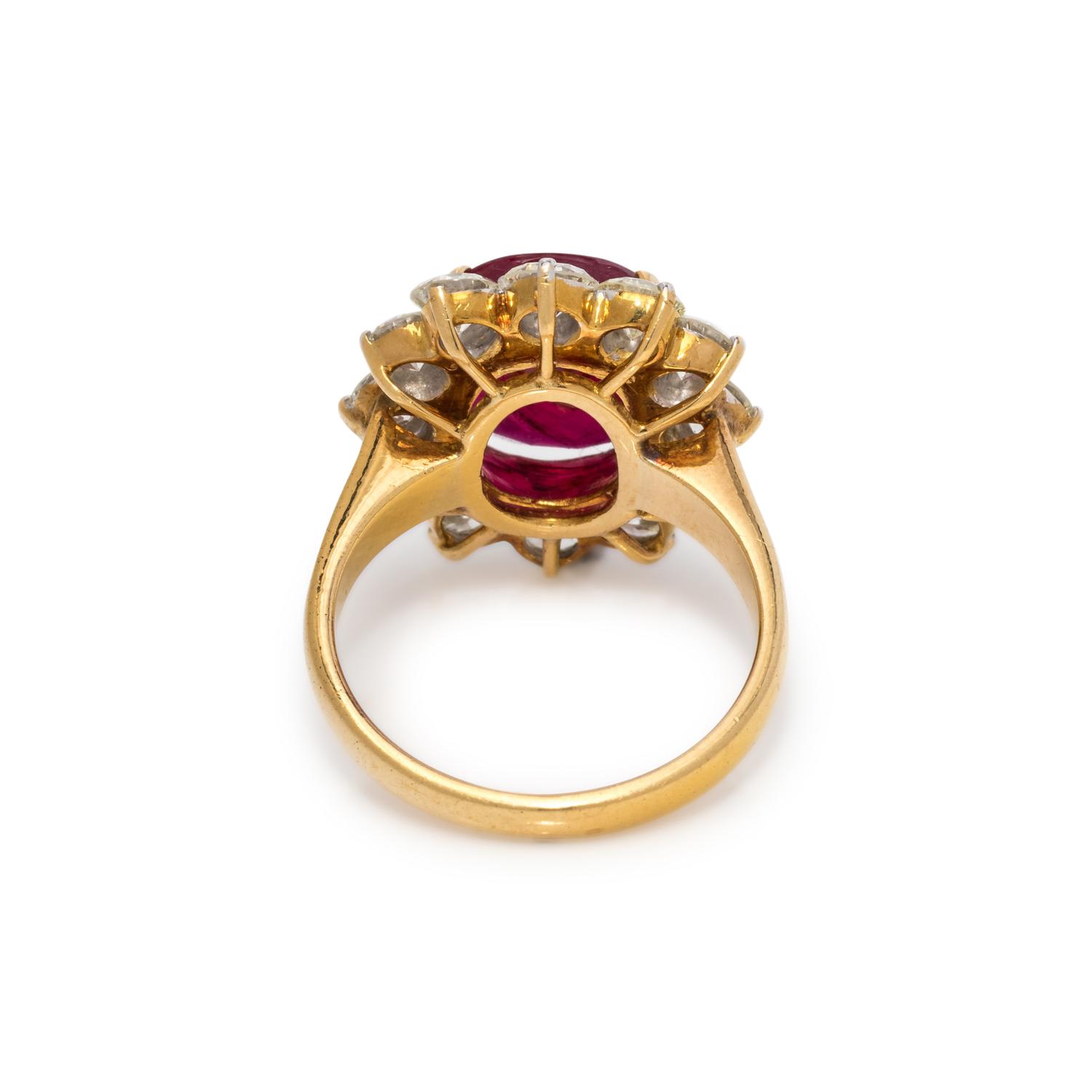 RUBY AND DIAMOND RING