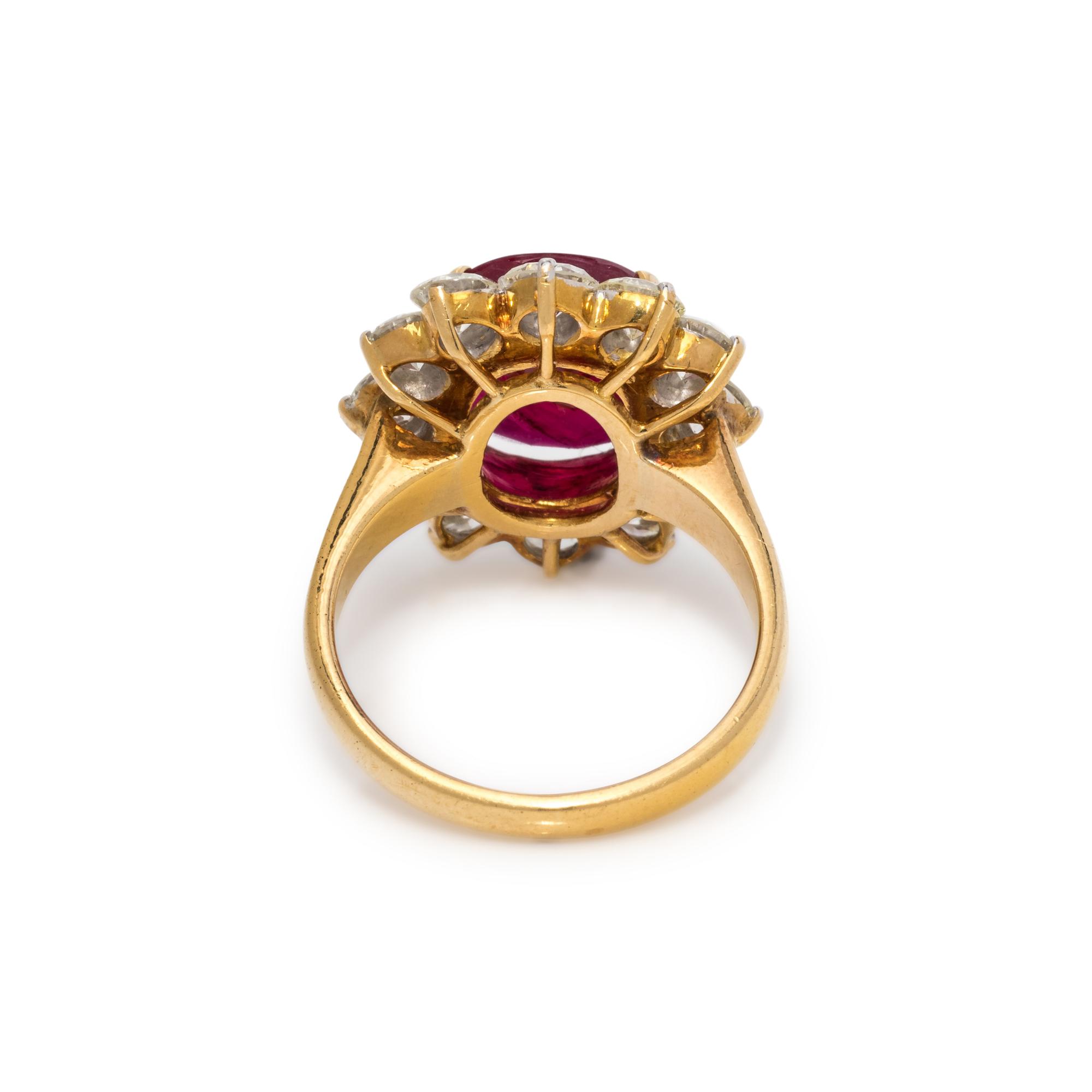 RUBY AND DIAMOND RING