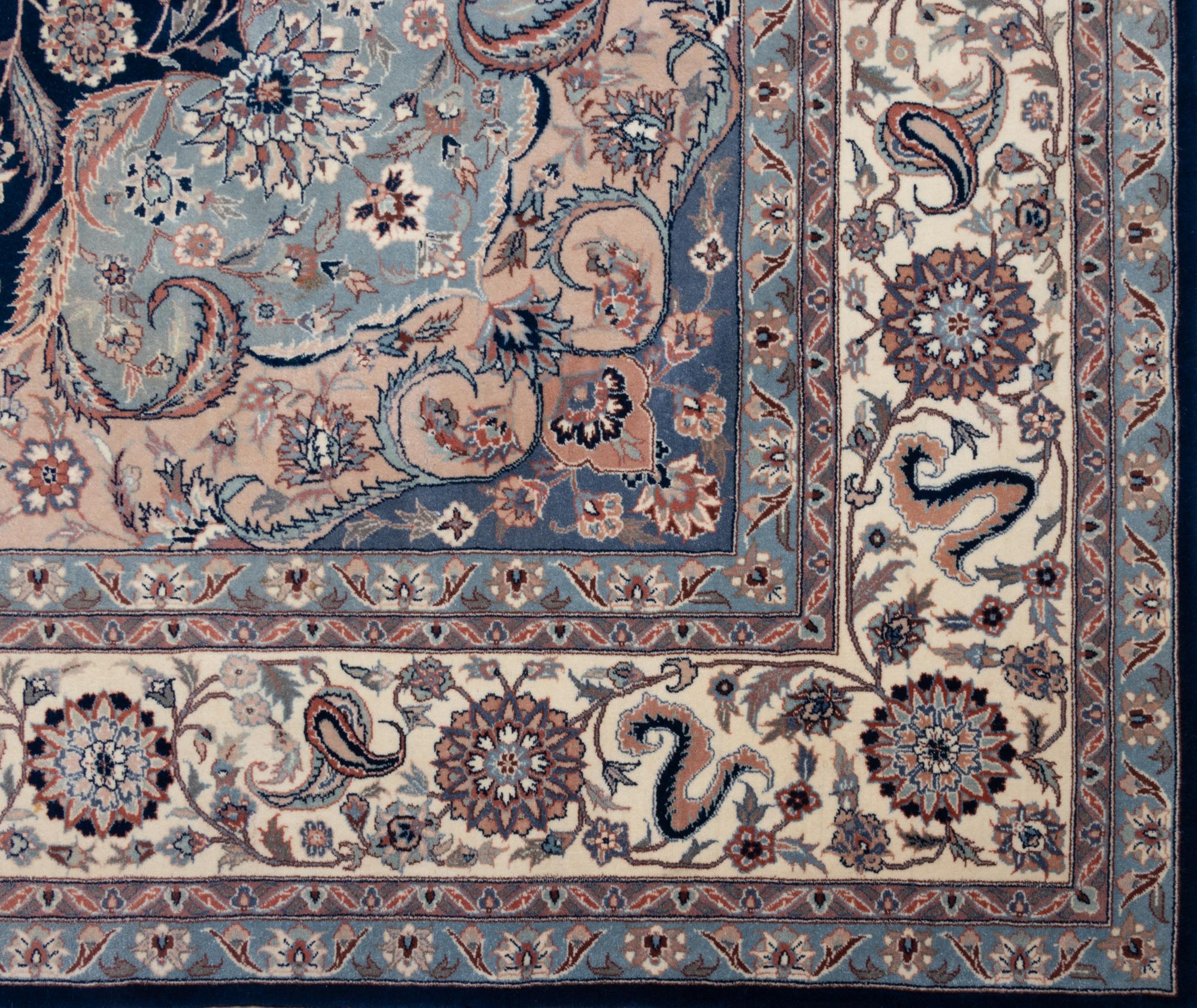 A Nain Wool Rug