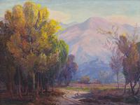 Fred Grayson Sayre (American, 1879-1939) — Desert Cottonwoods