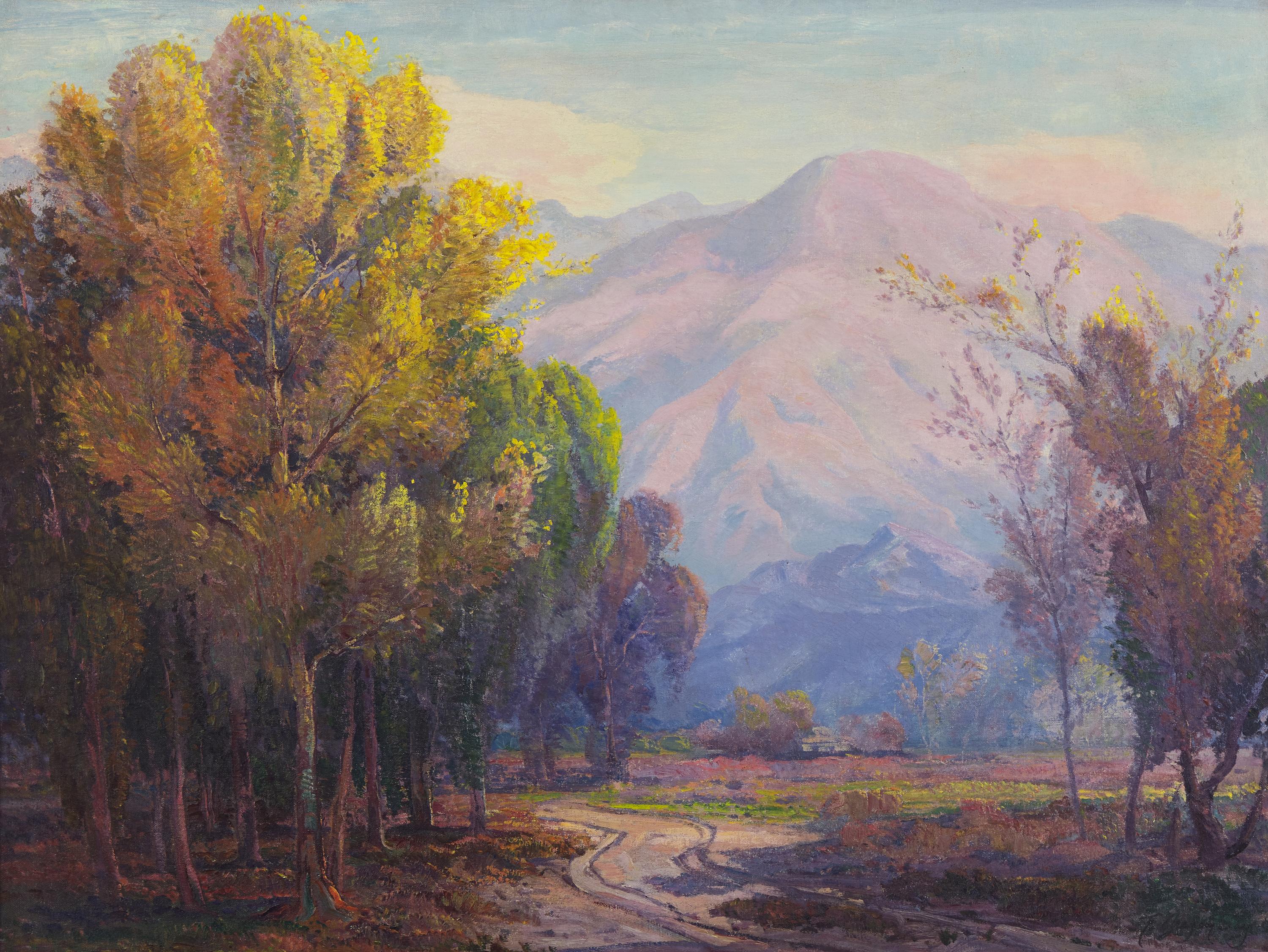 Fred Grayson Sayre (American, 1879-1939) — Desert Cottonwoods