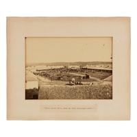 Upton, Benjamin F. (1818-1910), attrib. Photograph of the Minnesota State Fair in Fort Snelling.