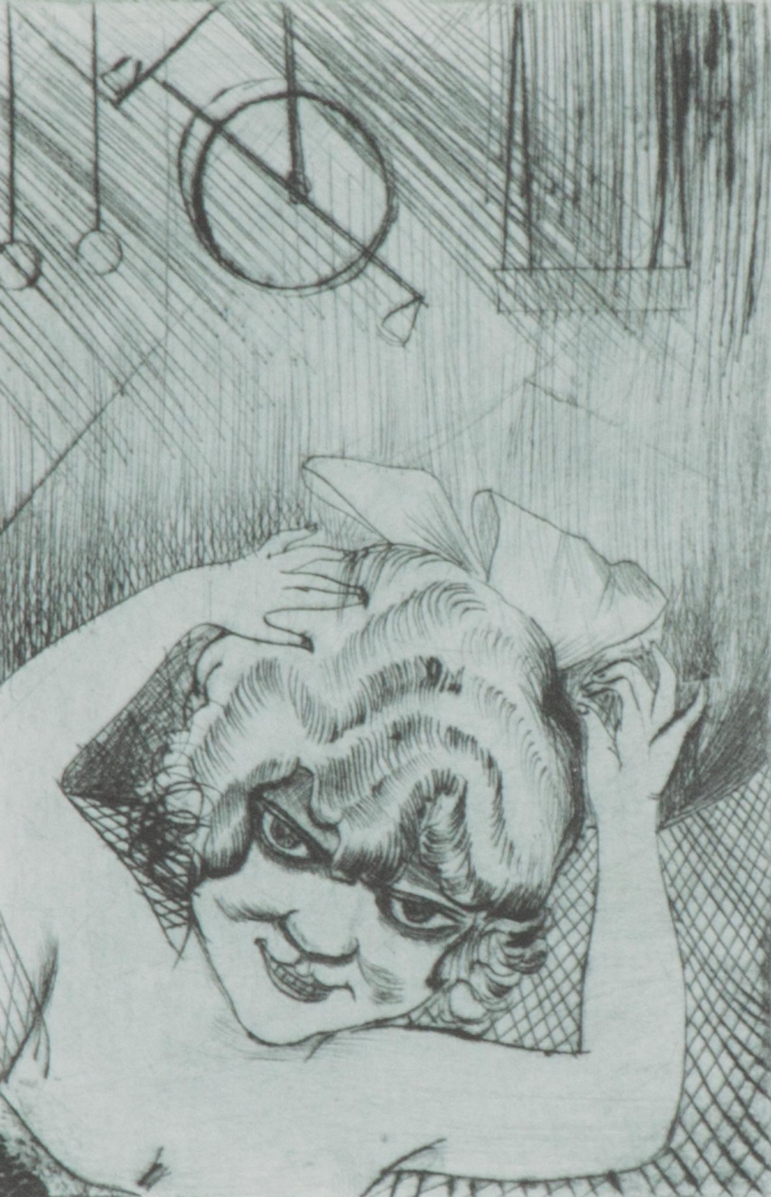 After Otto Dix, (German, 1891-1969), Lili, the Queen of the Air, 1922