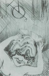 After Otto Dix, (German, 1891-1969), Lili, the Queen of the Air, 1922