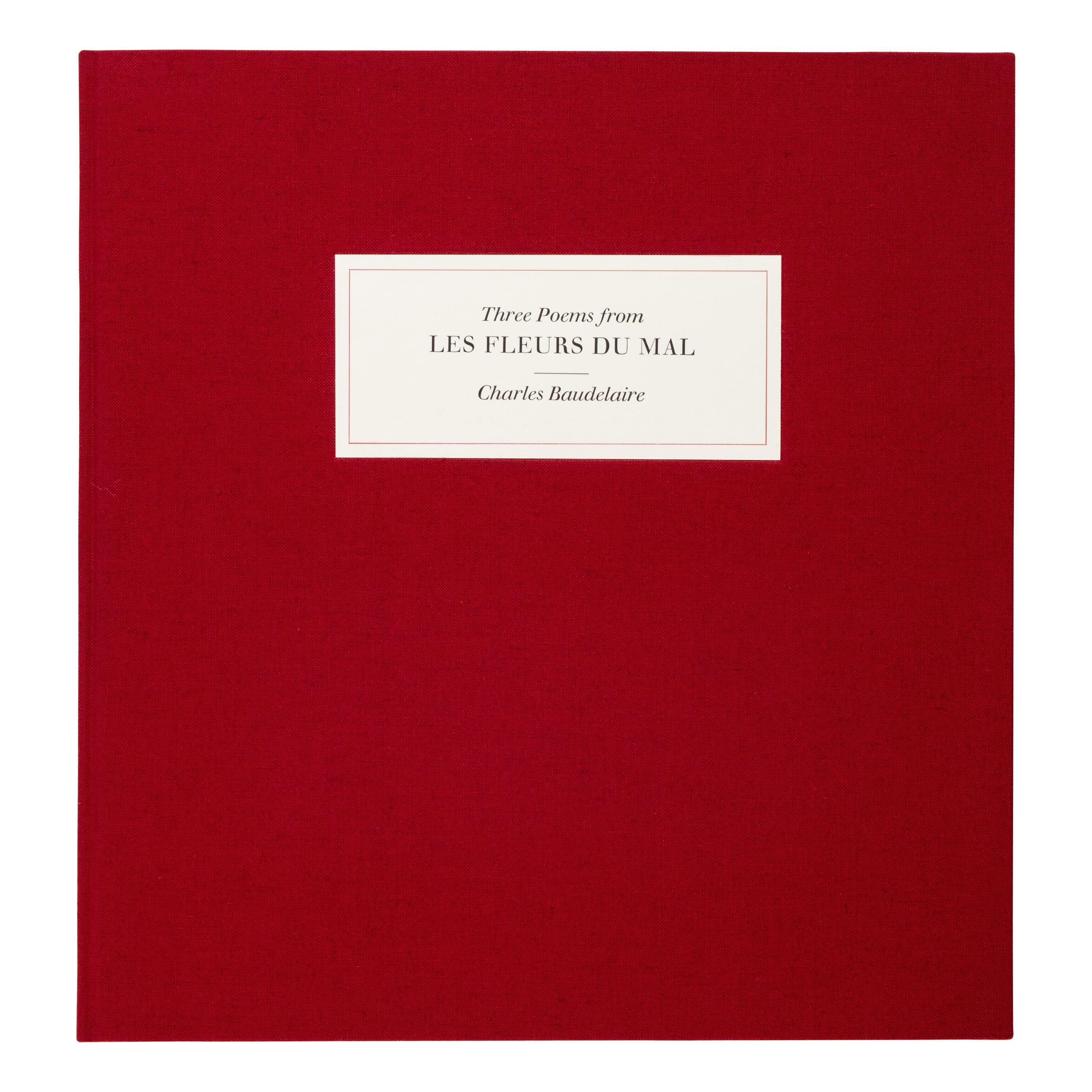 Cartier-Bresson, Henri (1908-2004), photographer. -- Baudelaire, Charles (1821-1867). Three Poems from Les Fleurs du Mal . New York: The Limited Editions Club, 1997.