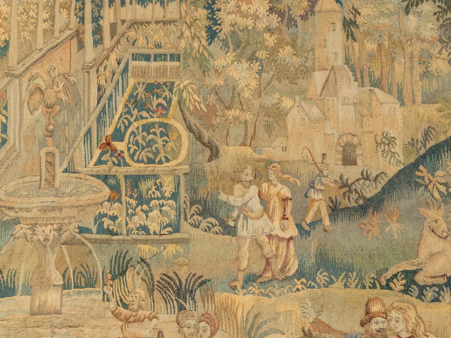 A Flemish Wool Tapestry