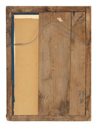 A Reverse-Painted Glass Portrait