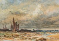 Robert Hopkin, (American, 1832-1909), The Coast