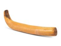 Plains Elk Antler Hide Scraper, with Tally Marks