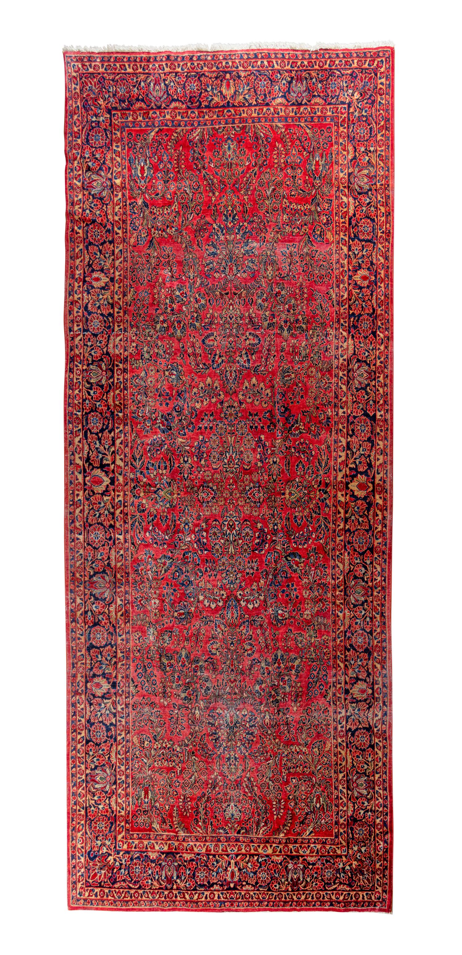 A Sarouk Wool Rug