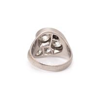 PLATINUM AND DIAMOND RING