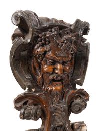 A Composition Architectural Satyr Mask