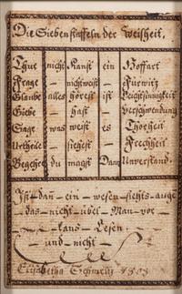 Two Hand-Drawn Bookplate Frakturs
