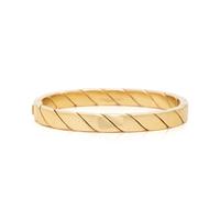 TIFFANY & CO., YELLOW GOLD BANGLE BRACELET