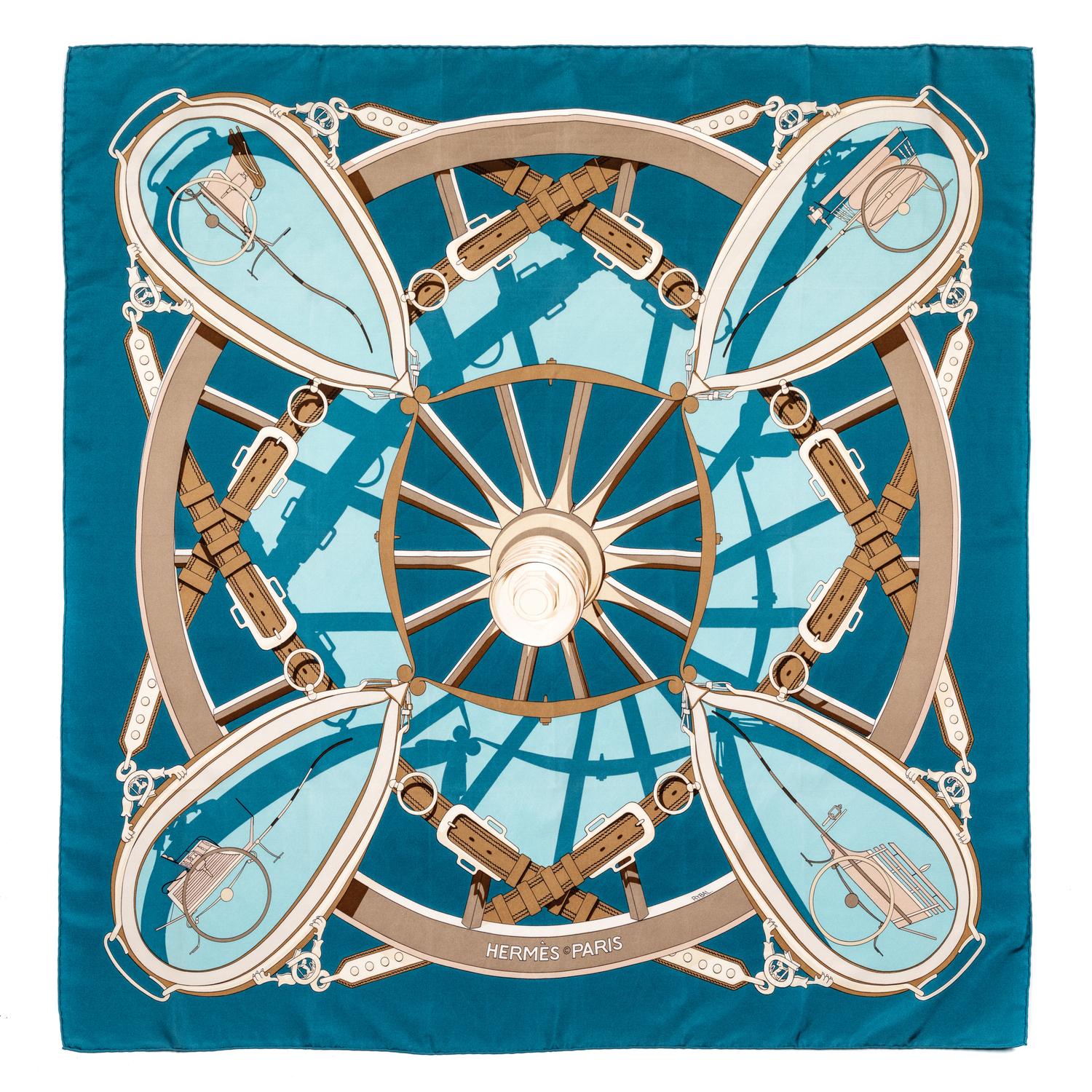 Hermès 90cm Silk Scarf