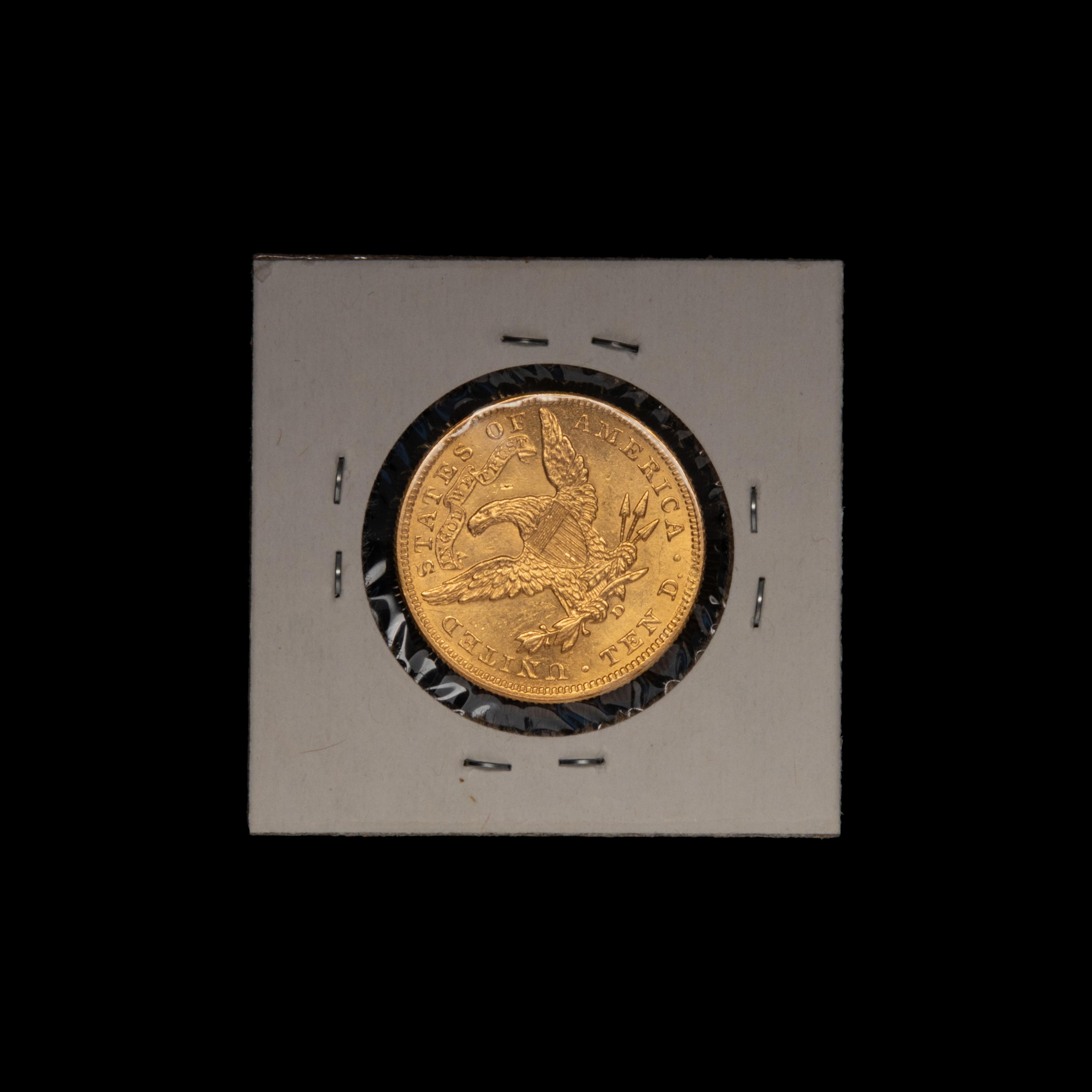 A 1906-D Liberty Head $10 Gold Coin