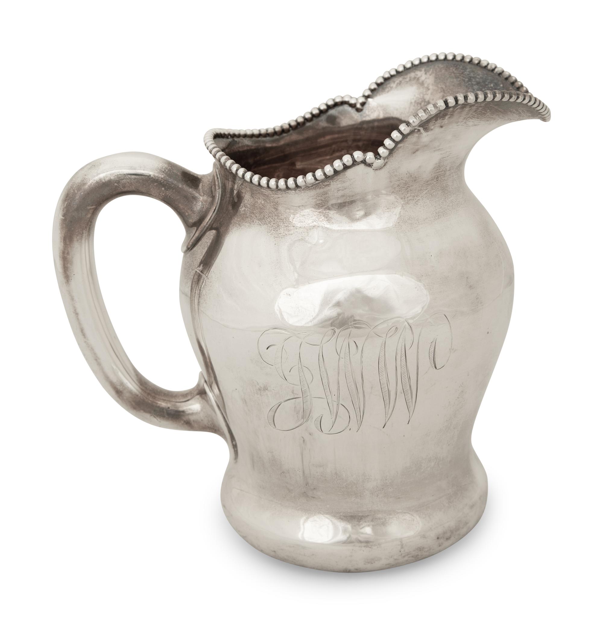 An American Silver Pitcher